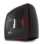 NZXT MANTA MATTE BLACK + RED MINI ITX GAMING PC CASE CA-MANTW-M2