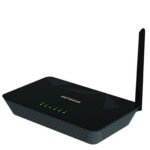 Netgear D500 N150 WiFi DSL Built-in ADSL2+ Modem Router (Black)