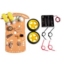 New Motor Smart Robot Car Chassis Kit Speed Encoder Battery Box 2WD For Arduino