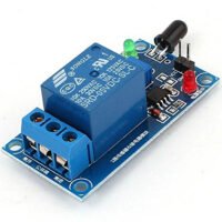 One Way 5V Flame Sensor Relay Module Fire Flame Detection Fire Alarm