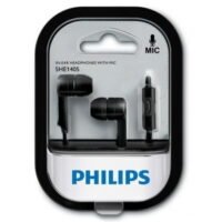Philips SHE1405BK/94 In-Ear Headphone Headset With Mic - Black