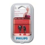 Philips SHE1360/97 In-Ear Headphone (Black) by Philips