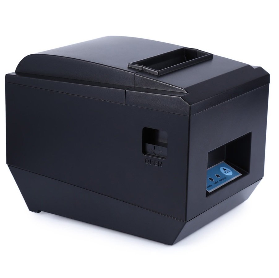 POS Thermal Printer 80mm Receipt Small Ticket Barcode Printer for Shop - Image 4
