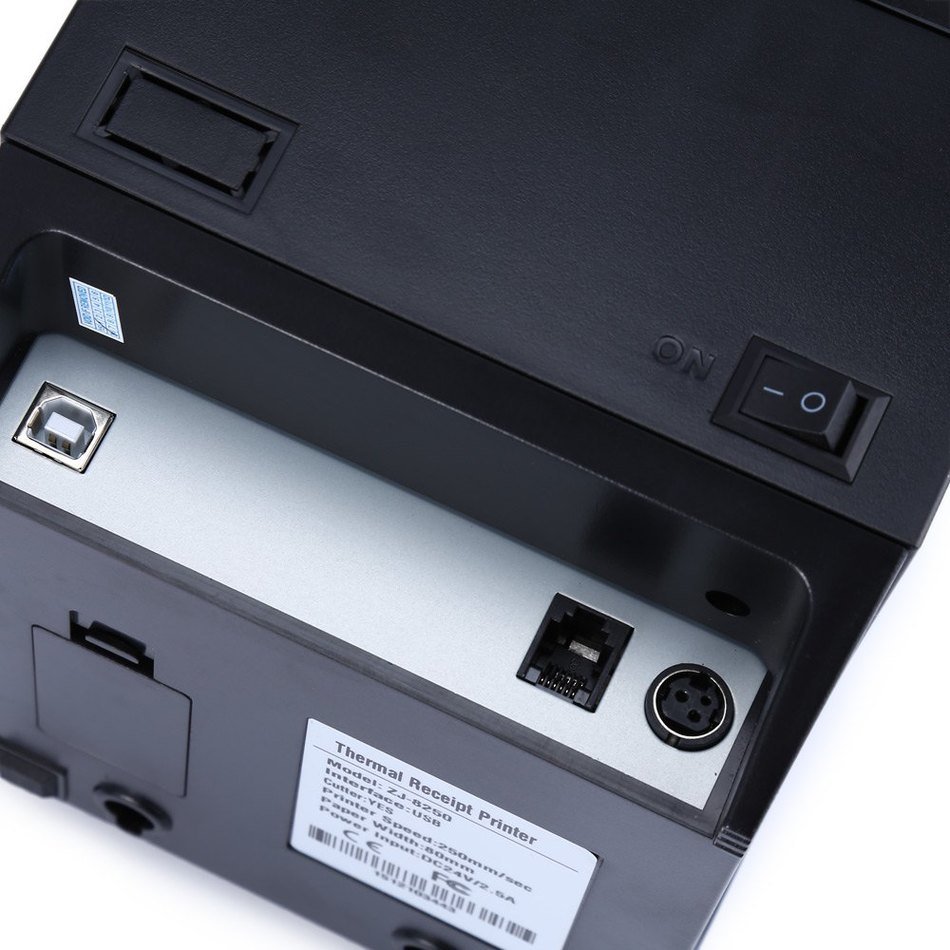 POS Thermal Printer 80mm Receipt Small Ticket Barcode Printer for Shop - Image 7