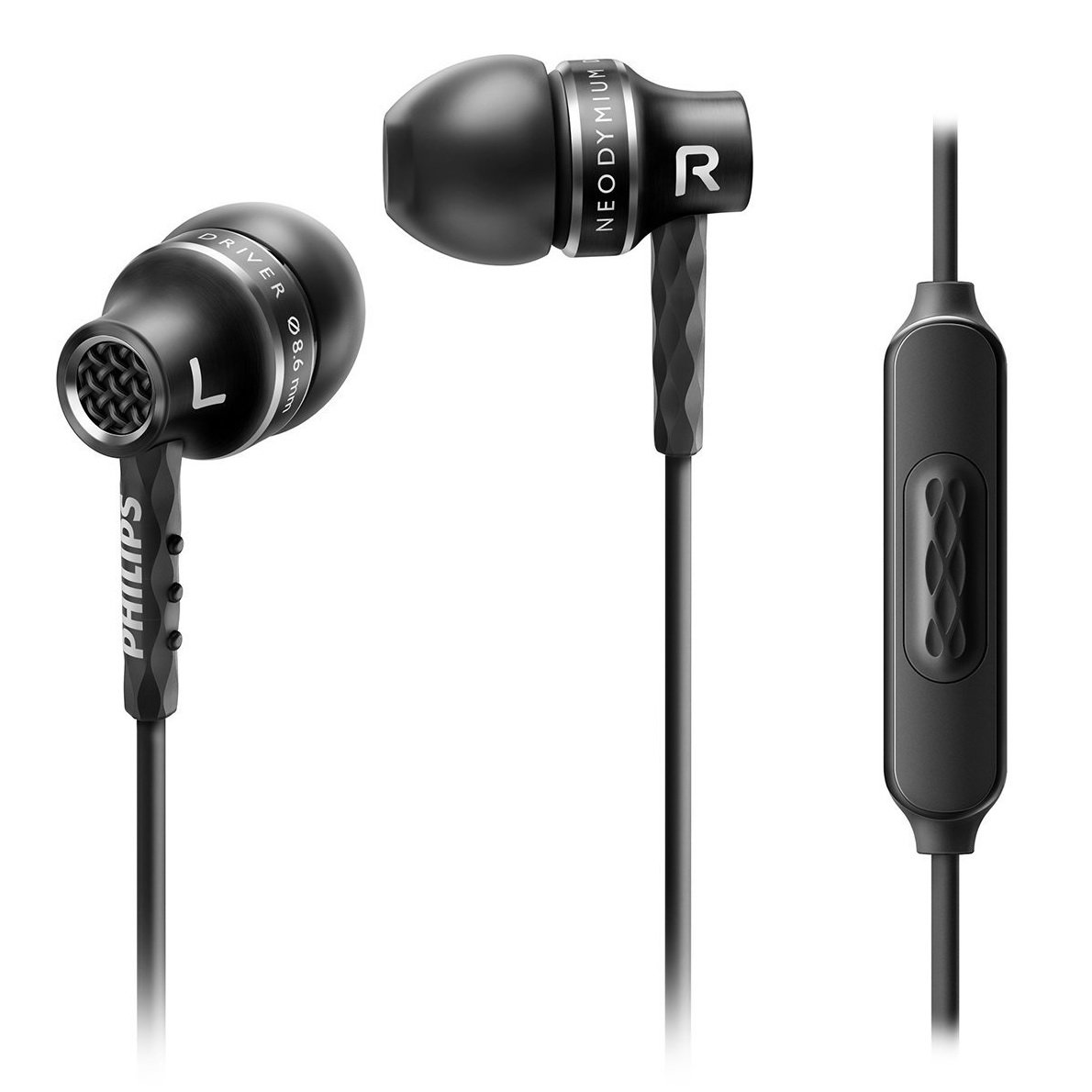 Philips SHE3905 In Ear Headphones with Mic (Pink) - Image 2