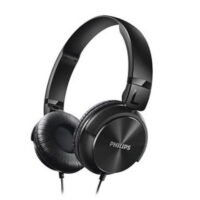 Philips SHL3060BK/00 On-Ear DJ Style Monitoring Headphone (Black)