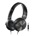 Philips SHL3095BK On-Ear Headphones with Mic (Black)