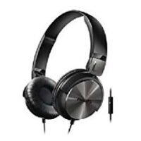 Philips SHL3195BK On-Ear Headphones with Mic (Black)