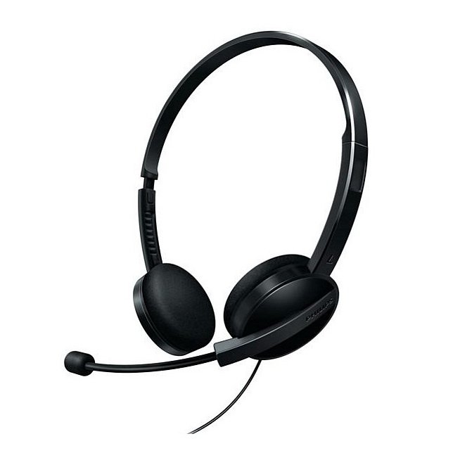 Philips SHM3550/10 On-Ear PC Headset (Black)