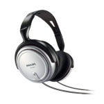 Philips SHP2500 TV Over-Ear Headphone (Silver)