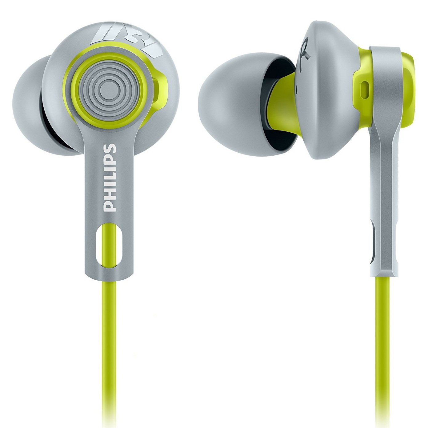 Philips SHQ2300LF/00 ActionFit Sports Headphones (Yellow)