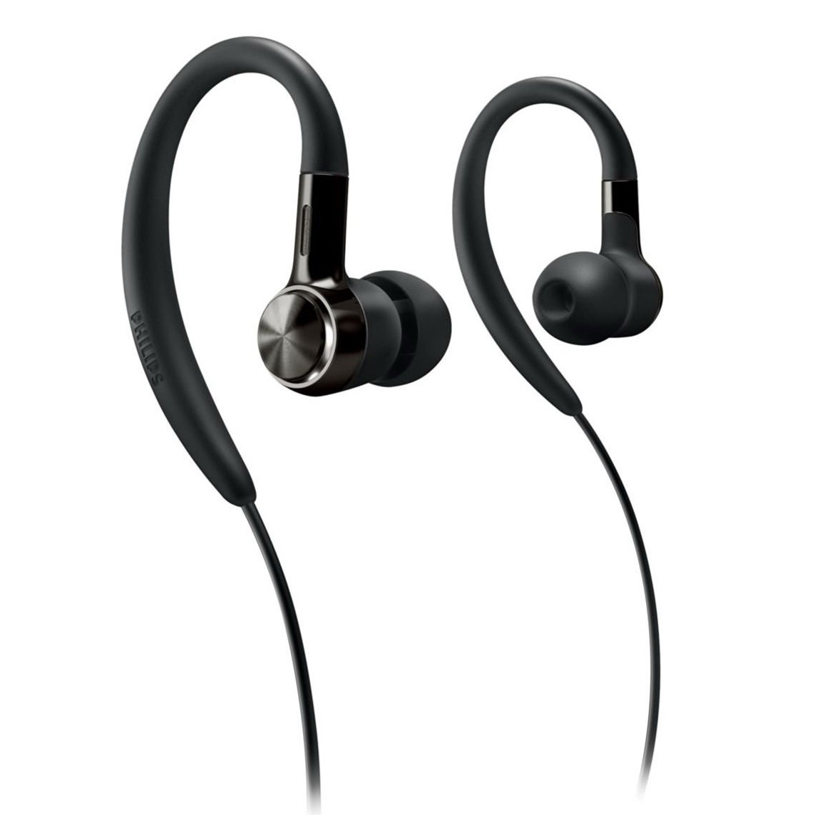 Philips SHS8100/98 Earhook Headphone (Black)