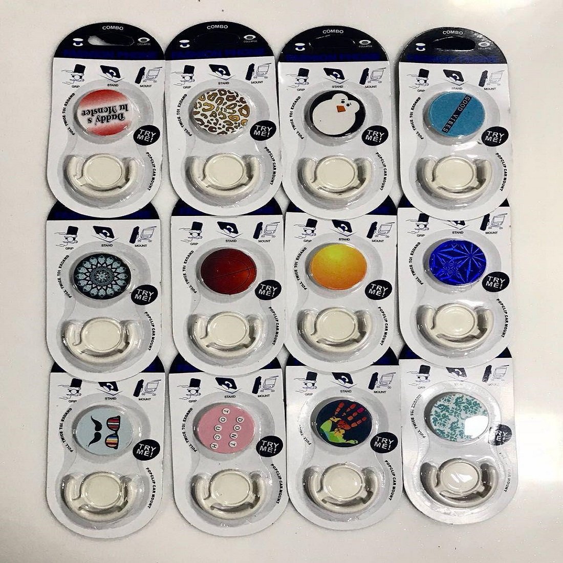 Popsockets with stand - Universal Mobile Holder Grip Pop socket for Mobiles, iPad Tablets with stand for home, office & car - Image 4