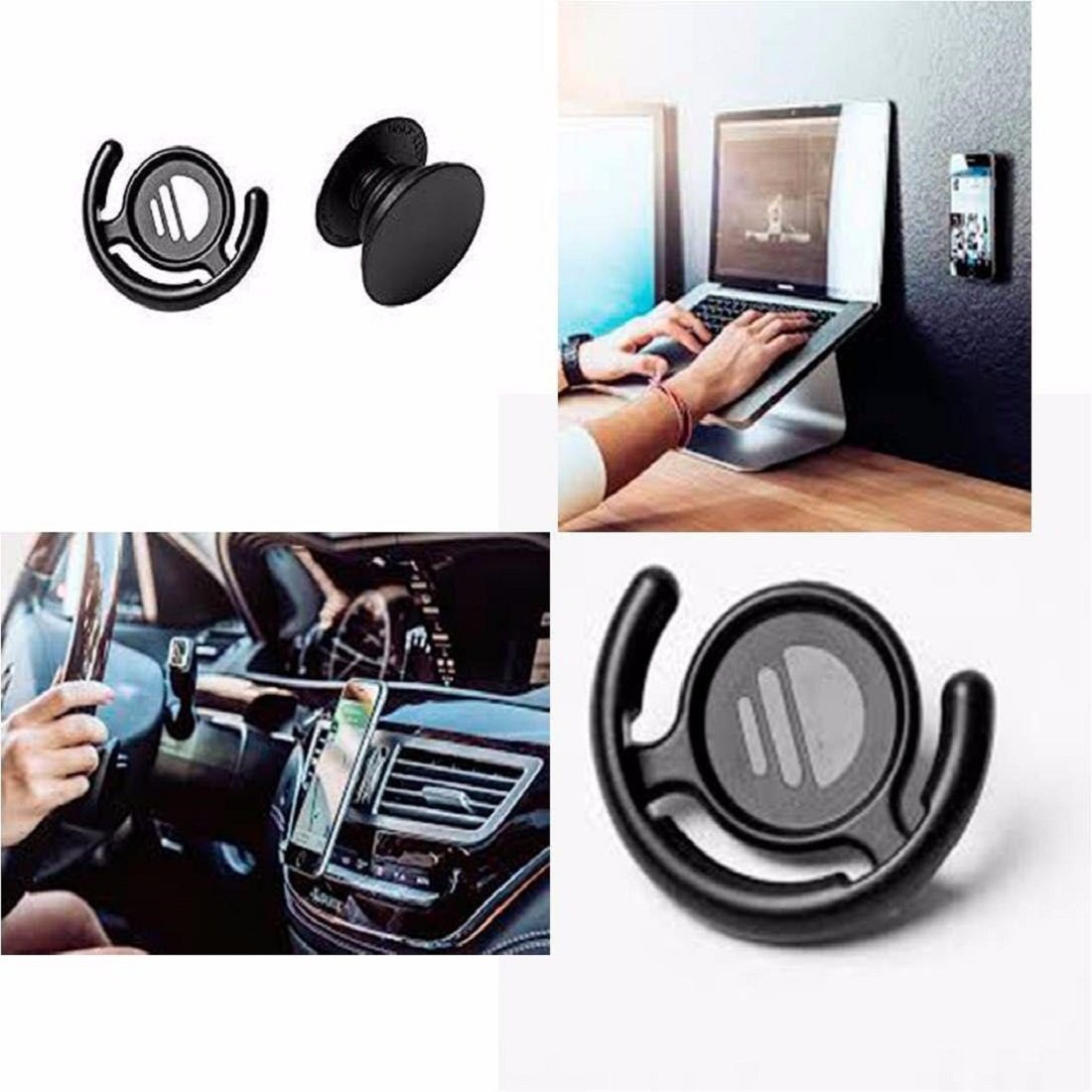 Popsockets with stand - Universal Mobile Holder Grip Pop socket for Mobiles, iPad Tablets with stand for home, office & car - Image 2
