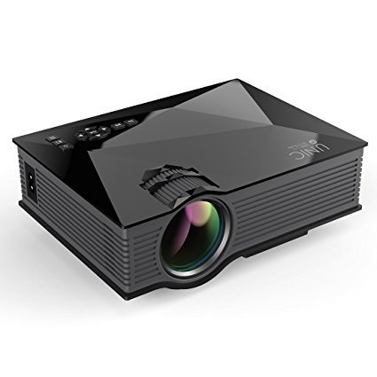 Portable 1200 Lumens 1080P 800x480 Resolution WiFi LED Projector