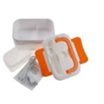 Portable Electric Lunch box / Tiffin with spoon and cable