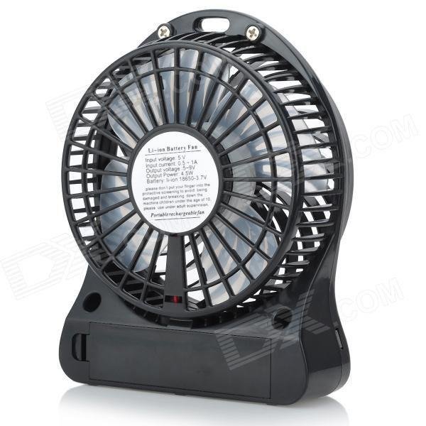 Portable Mini Rechargable 3 speed fan