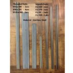 Prusa i3 3D Printer Reprap SS Smooth and Threaded Rods Set- DIY KIT