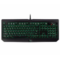 RAZER MECHANICAL GAMING KEYBOARD BLACKWIDOW ULTIMATE WITH GREEN BACKLIGHT