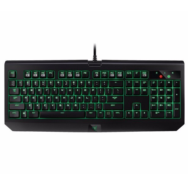 RAZER MECHANICAL GAMING KEYBOARD BLACKWIDOW ULTIMATE WITH GREEN BACKLIGHT