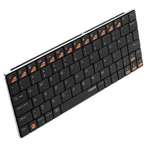 Rapoo E6300 BT Ultra slim Bluetooth 3.0 Wireless Keyboard for ipad - Image 2