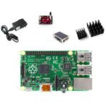 Raspberry Pi 3 Model B Board+Thicken Acrylic Case +3.5 inch Touch LCD +Heat Sink+5V 2.5A Power charger with Switch