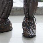 Re-usbable Plastic Raincoat for shoes universal size with extra locking feature