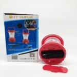 Rechargeable + Solar Camping Lantern with Usb powered output for for smartphone charging and powerbank