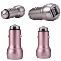 Remax (CC-205) 2.4A Heavy Quality Fat charging double USB car charger for smartphones