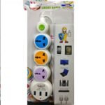 Residential Smart USB extension Socket 3 AC Outlets 3 USB (2500W Max / 10 Amp)