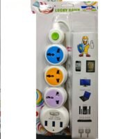 Residential Smart USB extension Socket 3 AC Outlets 3 USB (2500W Max / 10 Amp)