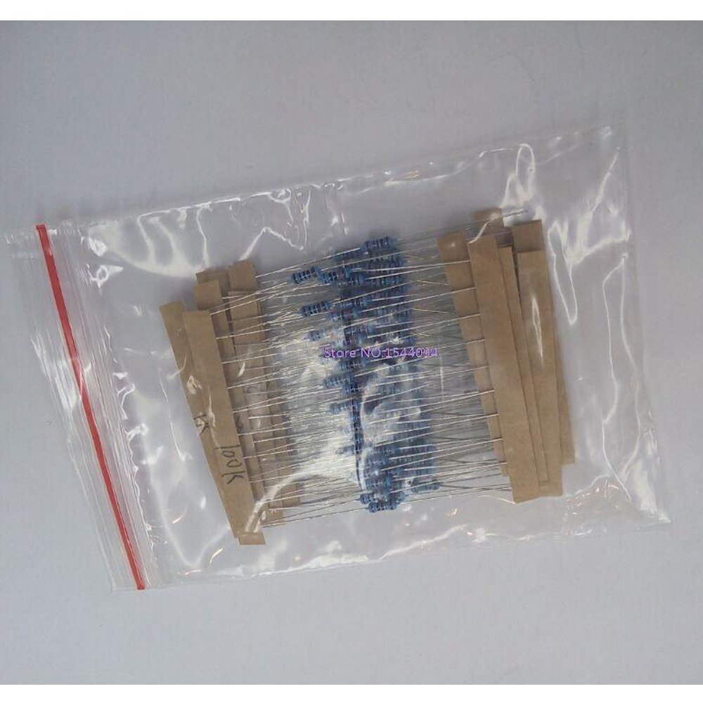 Resistor Kit Handy Resistance Portable 10values*10pcs=100pcs for Arduino UNO R3 Electronic Components Package