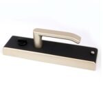 S220 Gold Zinc Alloy Finger Print Door Lock System For Office