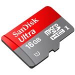 SANDISK MEMORY CARD MICRO SD ULTRA 16GB CLASS 10