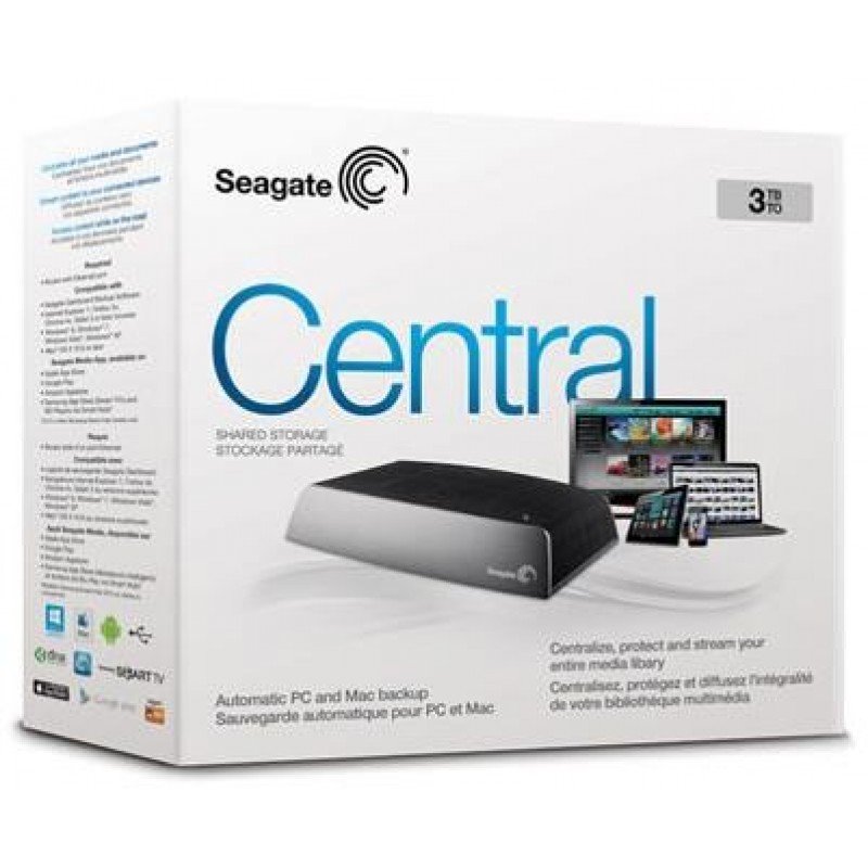 SEAGATE EXTERNAL NAS HDD 2TB PERSONAL CLOUD STORAGE
