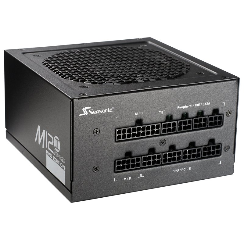 SEASONIC M12II-850 EVO SMPS -- M12II EVO SERIES 850 WATT 80 PLUS® BRONZE CERTIFICATION - Image 2