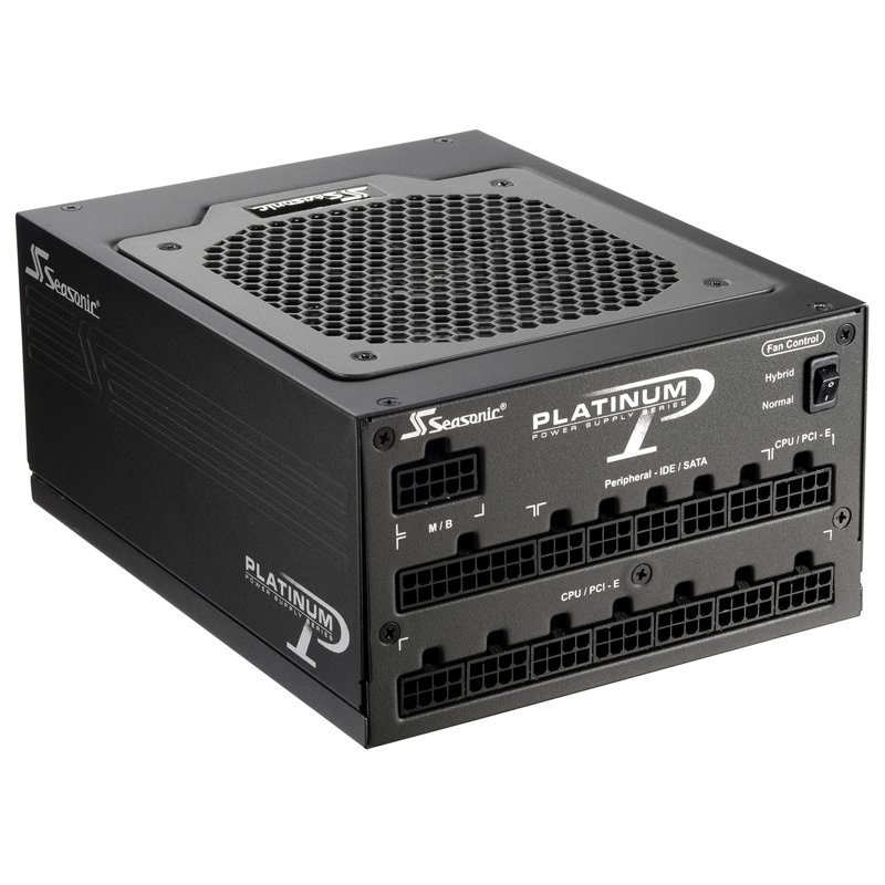 SEASONIC PLATINUM 1200 SMPS -- PLATINUM SERIES 1200 WATT 80 PLUS® PLATINUM CERTIFICATION - Image 2