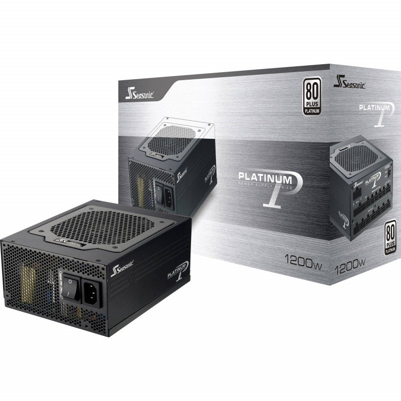 SEASONIC PLATINUM 1200 SMPS -- PLATINUM SERIES 1200 WATT 80 PLUS® PLATINUM CERTIFICATION