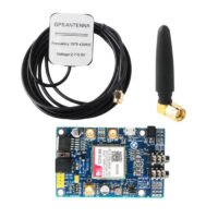 SIM808 Module GSM GPRS GPS Development Board IPX SMA with GPS Antenna for Arduino Raspberry Pi Support 2G 3G 4G SIM Card