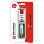 SIMMTRONICS 4GB DDR3 1600 MHZ DESKTOP RAM