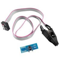 SPI BIOS FLASH Non-Dismantling Test Program Clip SOP8 24C 93C 25LF