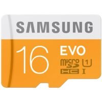 Samsung Evo 16GB Class 10 micro SDHC Card