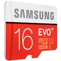 Samsung Evo Plus 16 GB MicroSDHC Class 10 80 MB/s Memory Card
