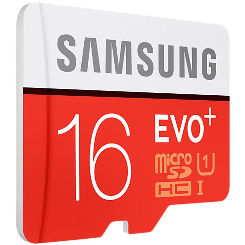 Samsung Evo Plus 16 GB MicroSDHC Class 10 80 MB/s Memory Card
