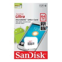 SanDisk Ultra MicroSDXC 64GB UHS-I Class 10 Memory Card