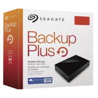 Seagate 5 TB Wired External Hard Disk Drive with 200 GB Cloud Storage  (Black, Mobile Backup Enabled, External Power Required)