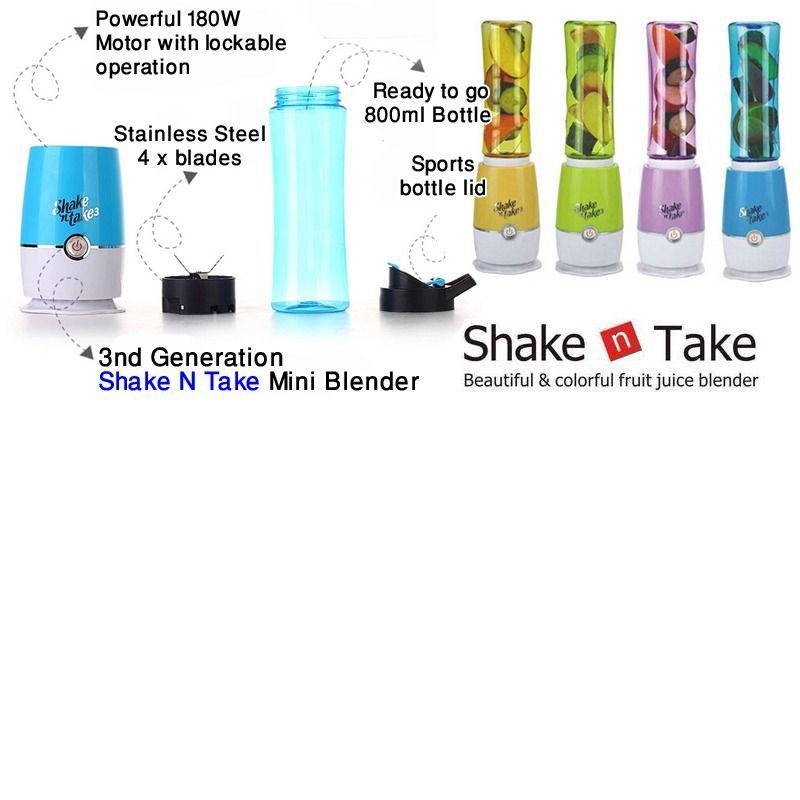Shake & Take Blender / Juicer Bottle for smoothie, shakes and fresh juice