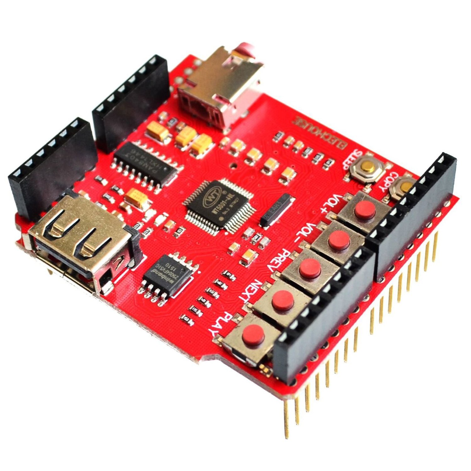 Smart Electronics Integrated for Arduino USB-SD MP3 Shield
