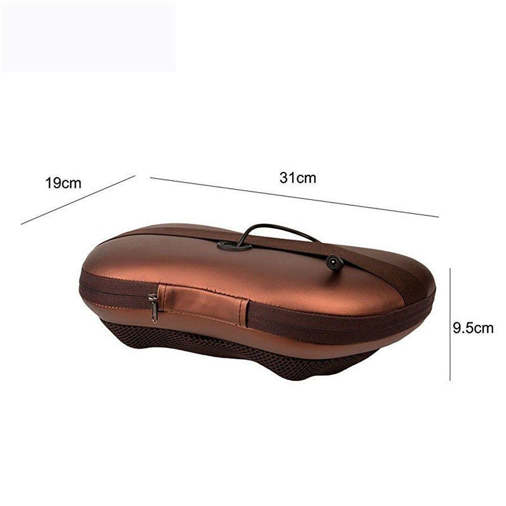 Car & Home electronic massage pillow for neck, shoulder, back with heating and massage function - Image 4