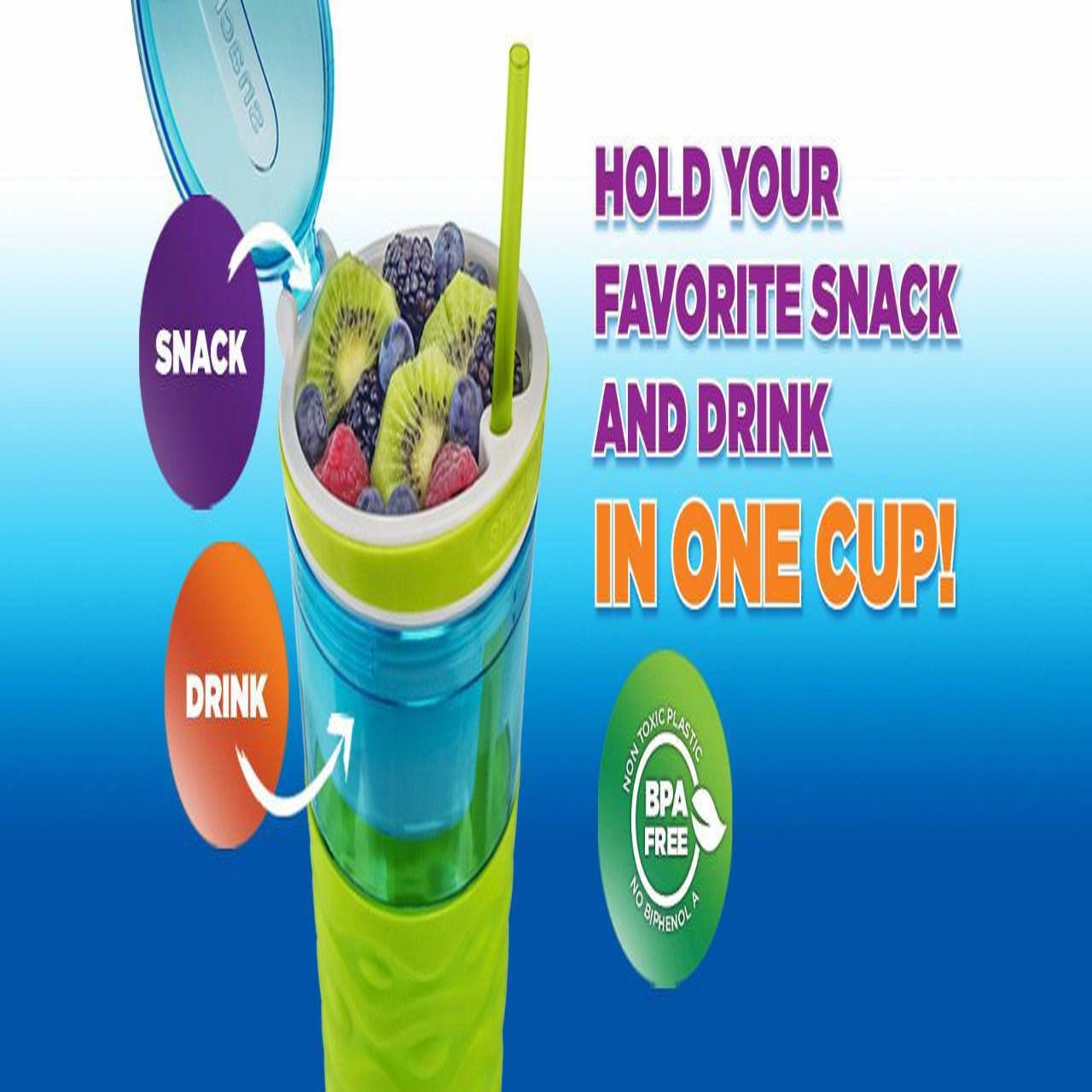 Snackeez 2 in 1 Snack and Drink cup - Image 2